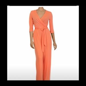 Brand New Large Coral Jumpsuit